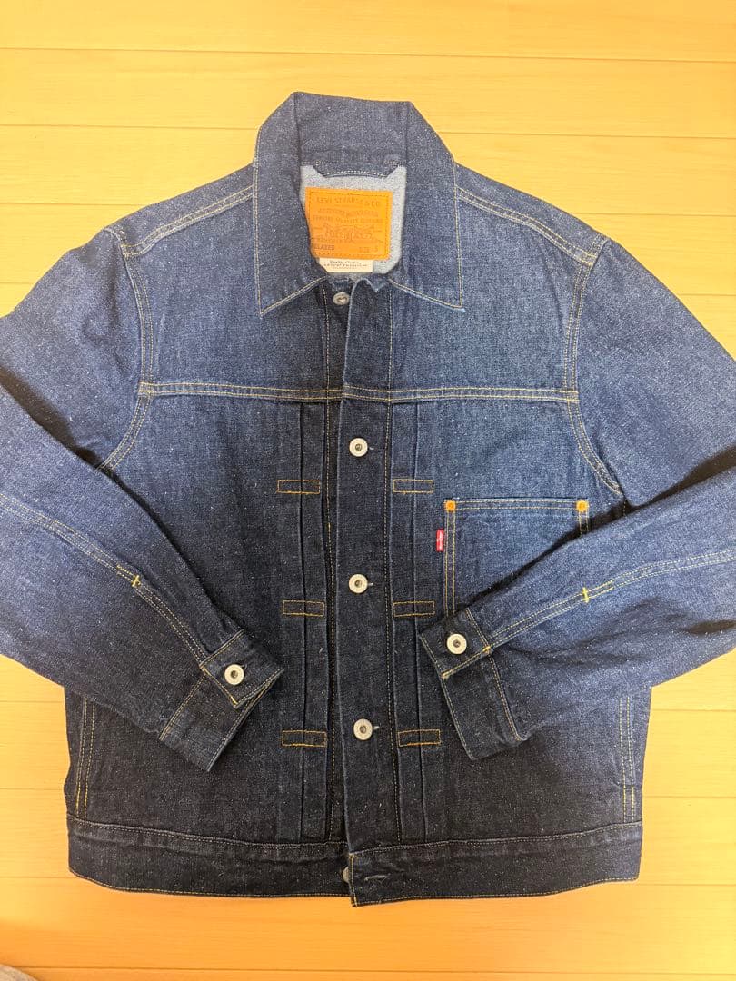【美品】Levi’s Premium デニムジャケット 濃紺 Gジャン　1st