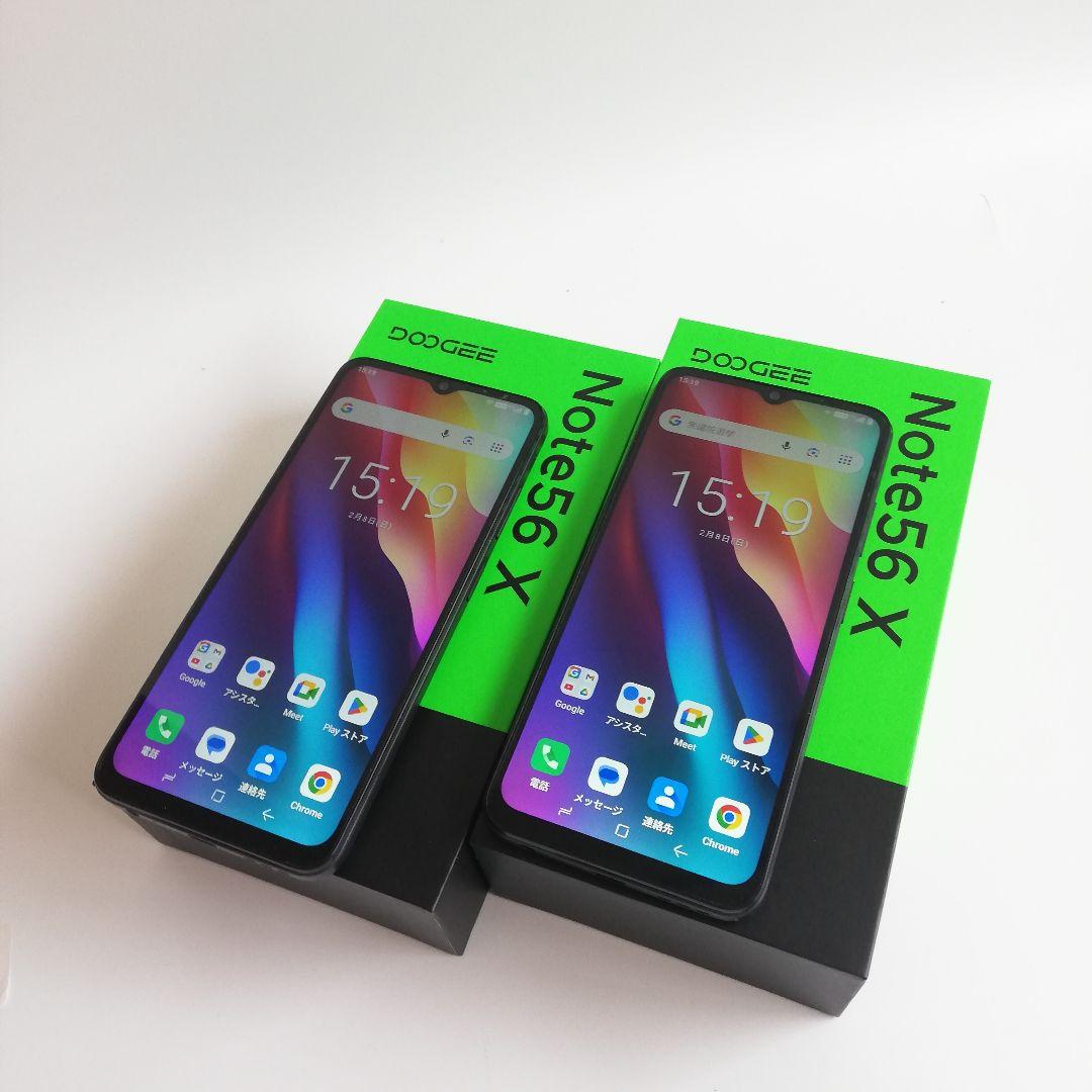 アンドロイドスマホ　DOOGEE Note56X セット　Android16