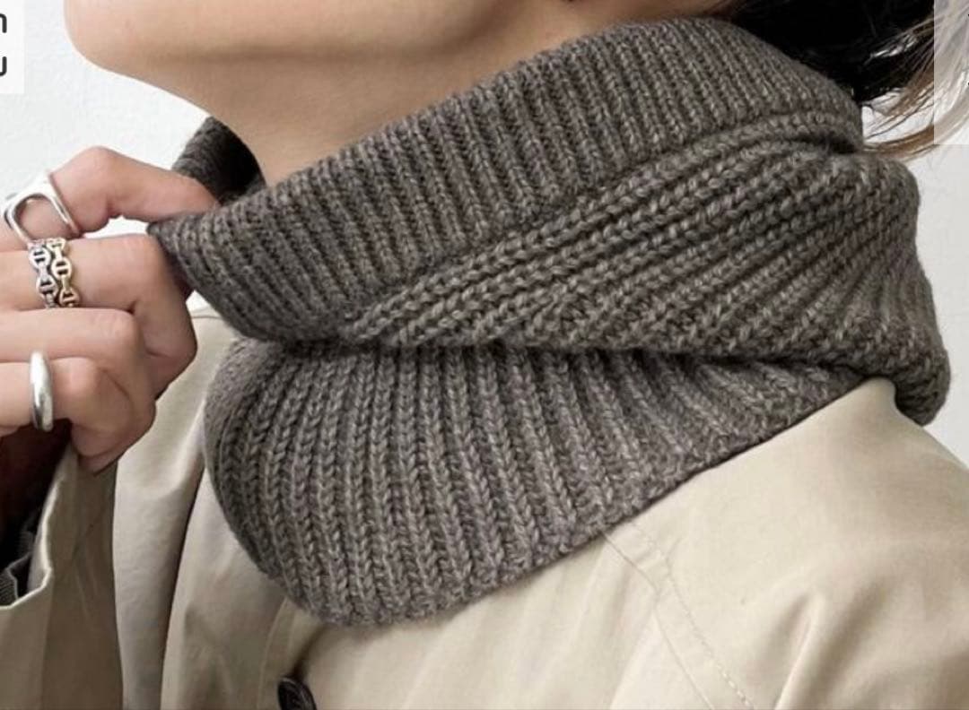 美品☆39,000円 ルメール バラクラバ S グレージュ