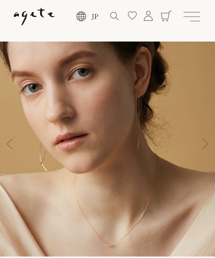 ⭐︎あさ⭐︎アガット k10ダイヤモンドネックレス 伊勢丹購入 証明書付