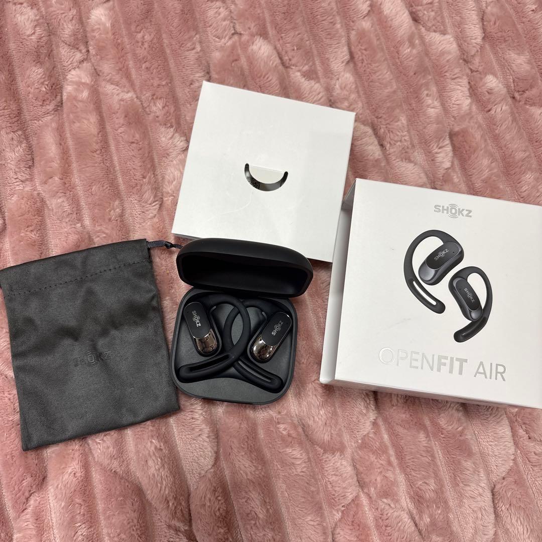 Shokz OpenFit Air オープンイヤーイヤホンワイヤレスイヤホン