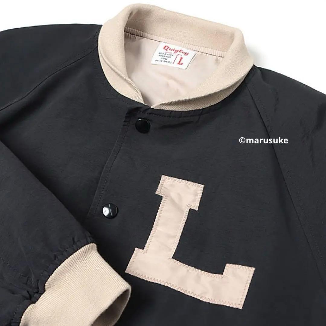 Quigley キグリー　スタジャン　ジャケット　ネイビー　roku