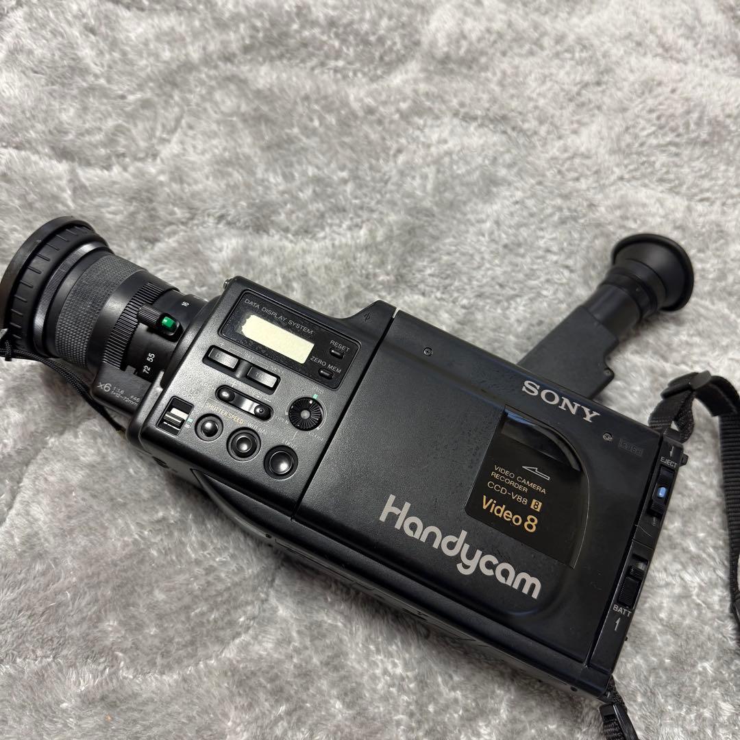 【昭和レトロ・極美品】SONY Handycam CCD-V88｜37年前購入