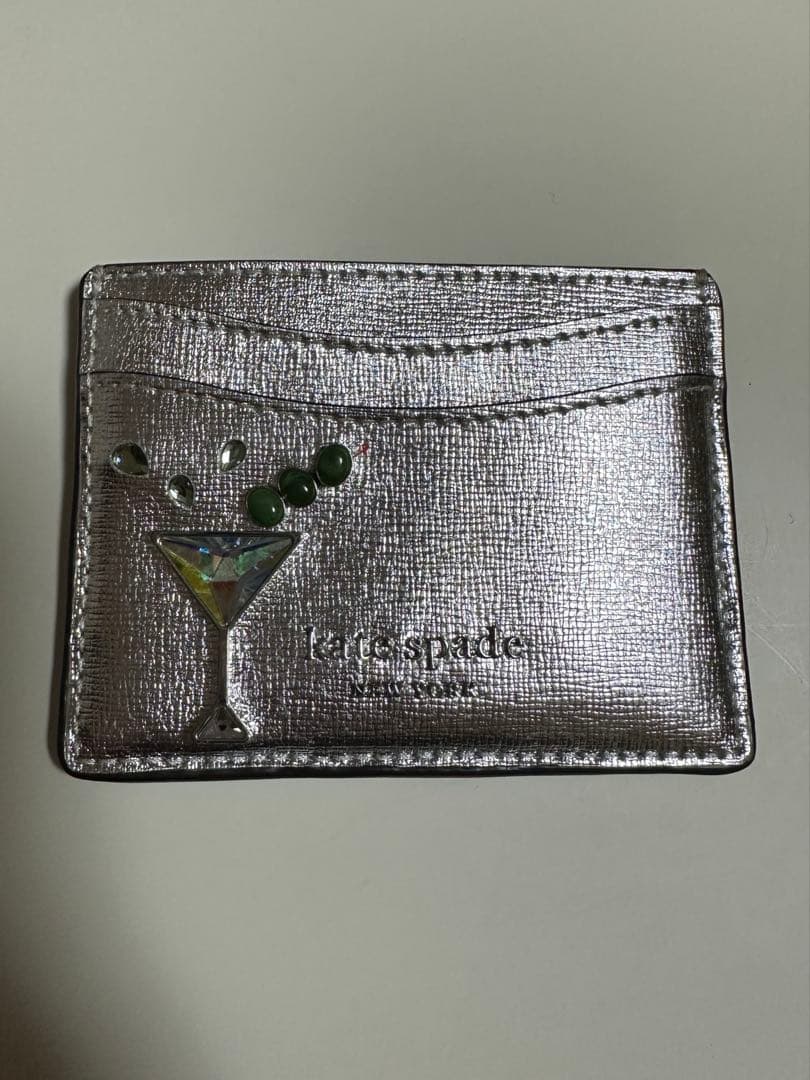 【杏】ケイトスペード カードケース カクテル