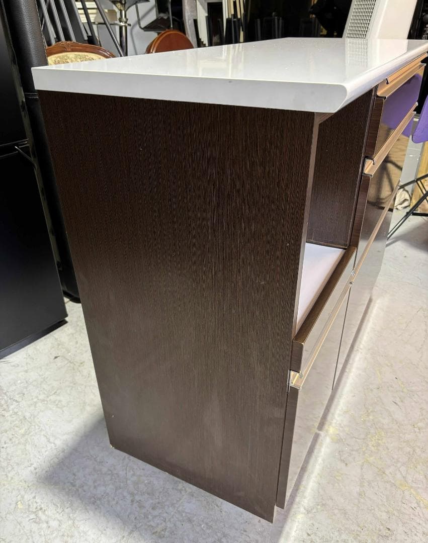 m 国産 木村商事 キッチンカウンター、キッチンボード、幅117cm