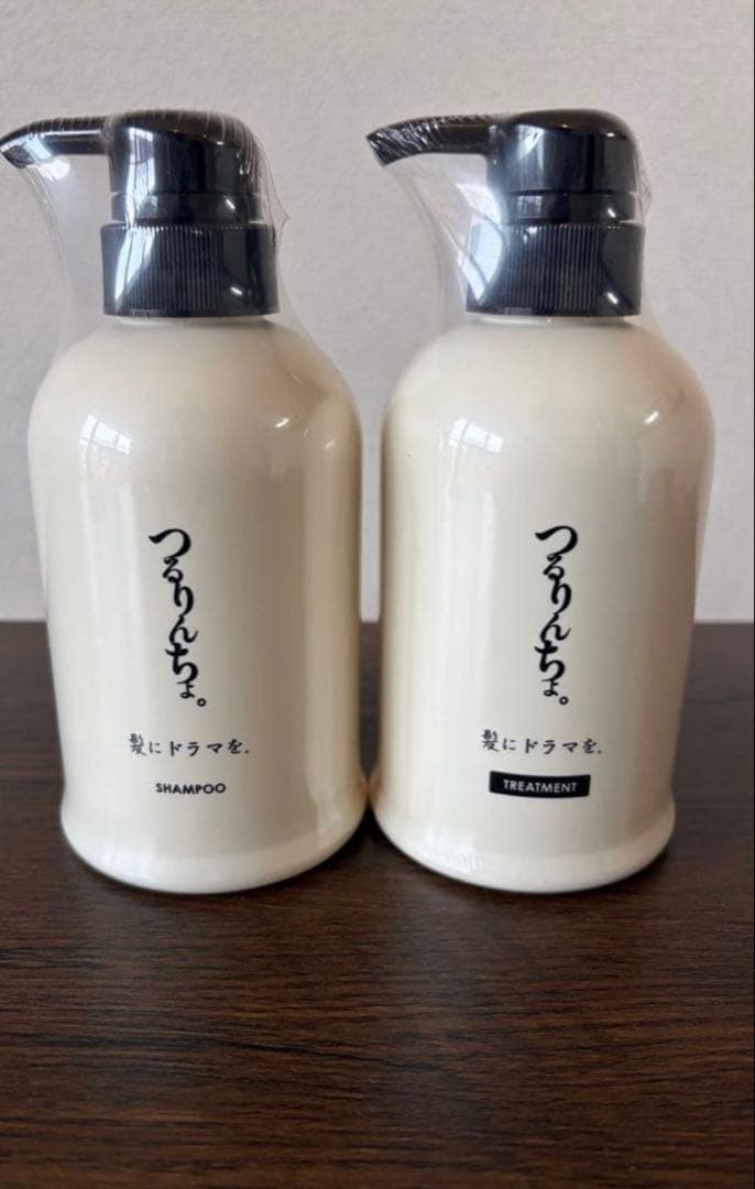 【4本セット】つるりんちょ。シャンプー×2＆トリートメント×2