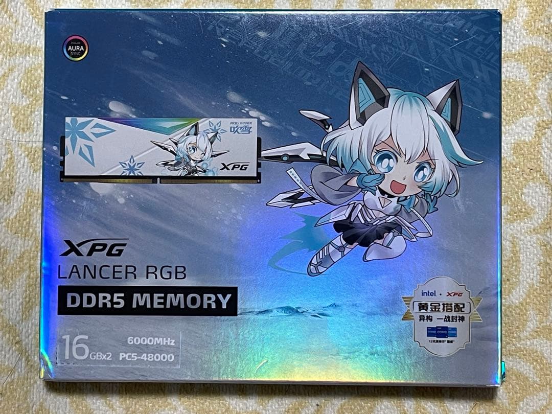 ROG STRIX 吹雪 XPG LANCER DDR5 16GBx2
