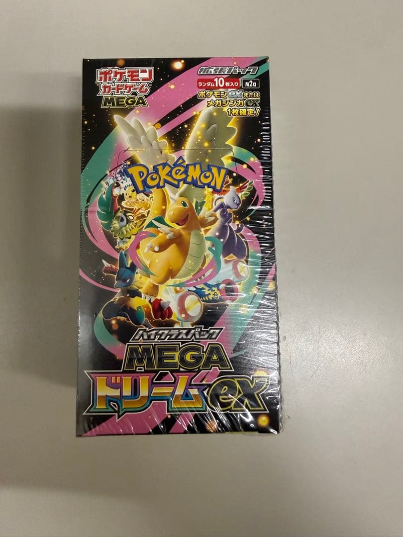 ポケモンカード MEGAドリームex 新品未開封 シュリンク付　即日発送