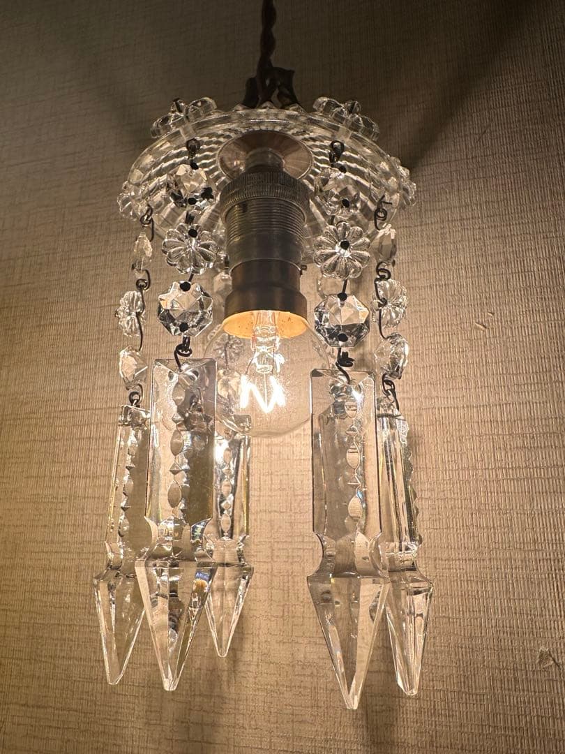 ＊cielページになります＊ スペアドロップ6個が付いたミニシャンデリア＊