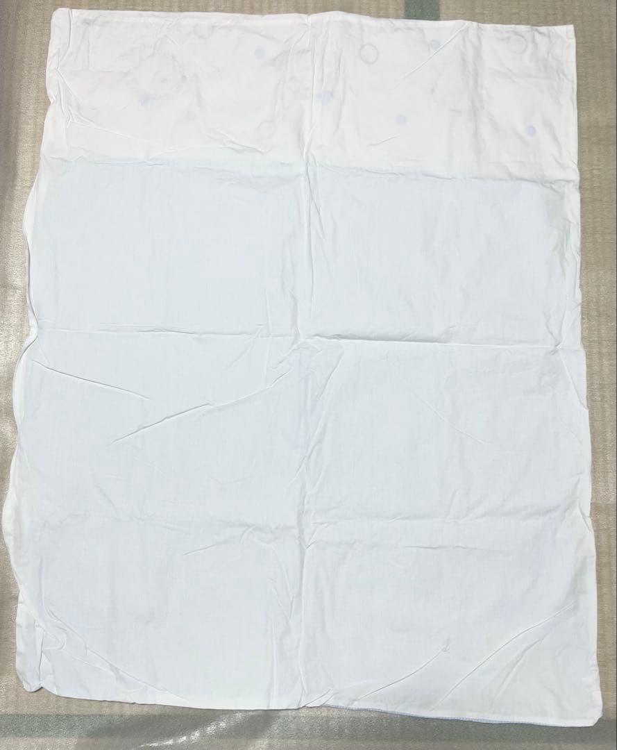 ファミリア ベビー 羽毛布団＆カバー セット　水色