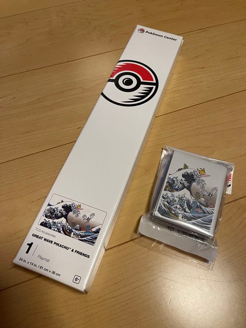 GREAT WAVE プレイマット　ポケモンカード　WCS2023デッキシールド