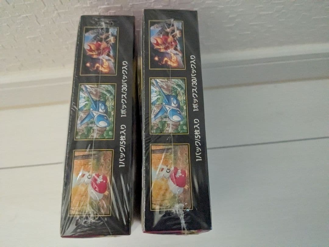 新品未開封　ポケモンカードゲーム　メガシンフォニア　シュリンク付　2箱