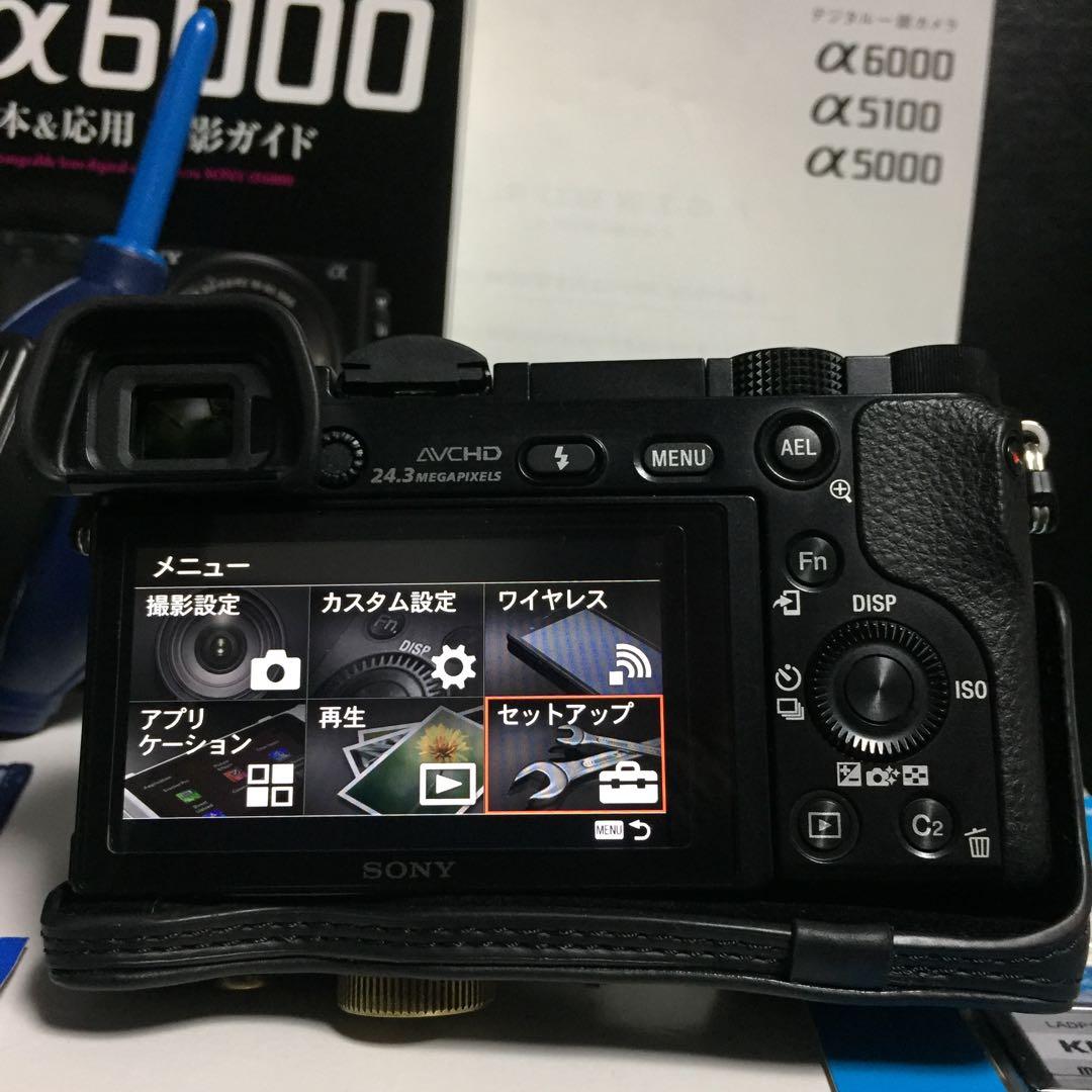 最終値下げ★すぐ使える★付属品多数★Wi-Fi★高画質★SONY★α6000