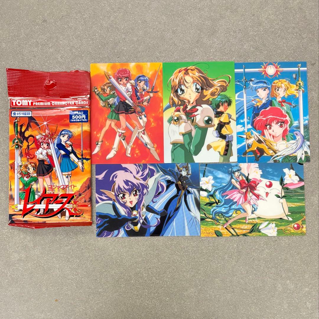 トミー　魔法騎士レイアース　レアカード5種