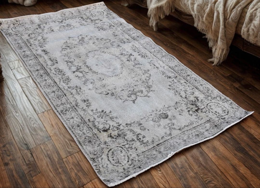 210×115 shabby chic style トルコ ヴィンテージラグ