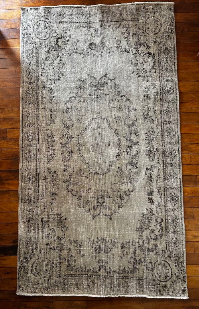 210×115 shabby chic style トルコ ヴィンテージラグ