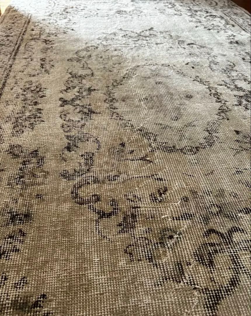 210×115 shabby chic style トルコ ヴィンテージラグ