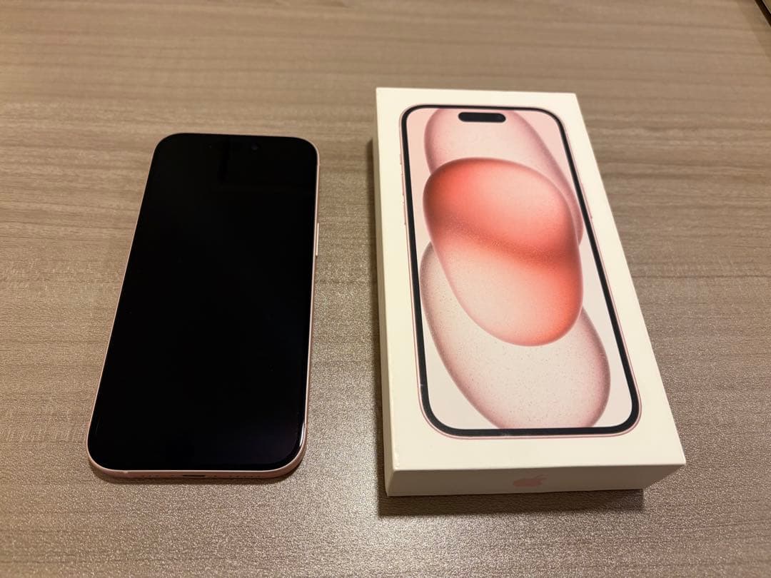 【SIMフリー】iPhone15 ピンク 256GB