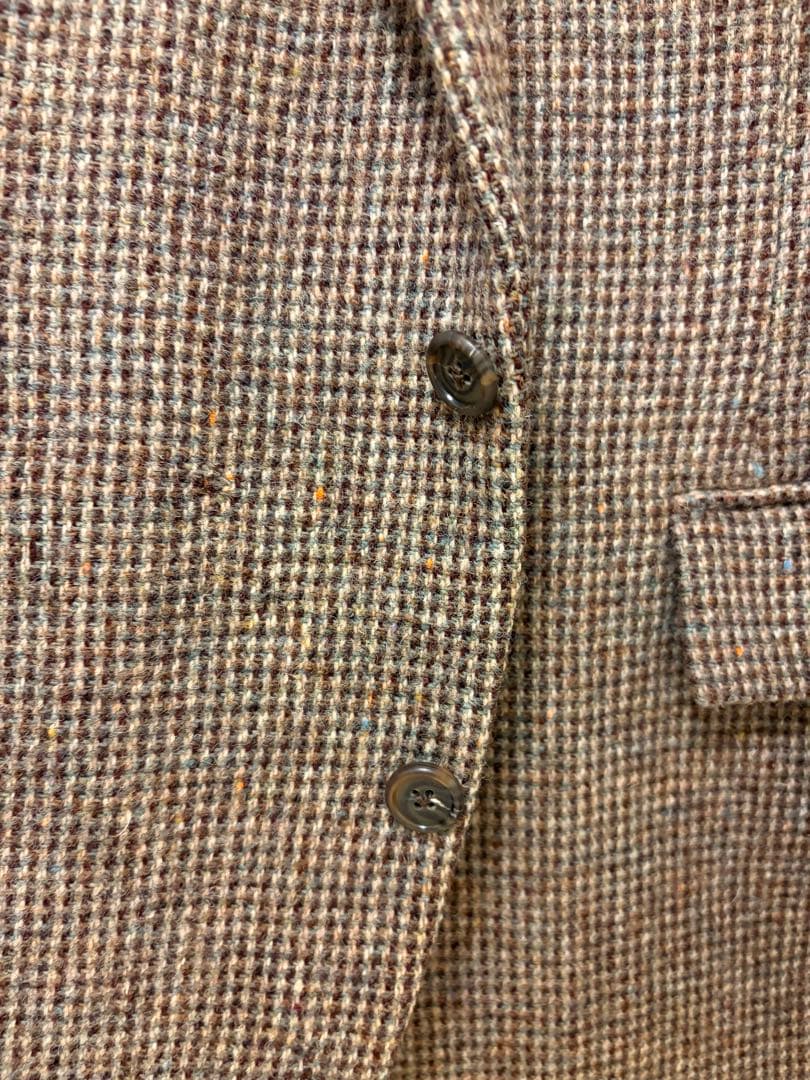 80s ラルフローレン ツイード テーラードジャケット 40R ヴィンテージ