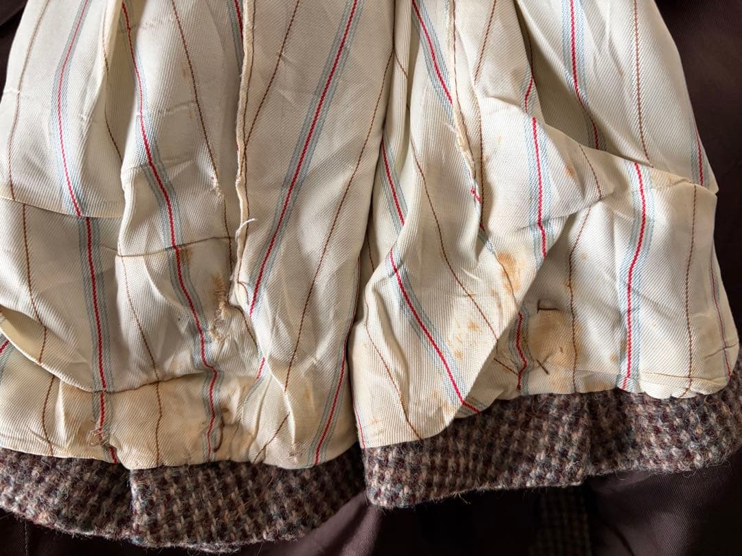 80s ラルフローレン ツイード テーラードジャケット 40R ヴィンテージ