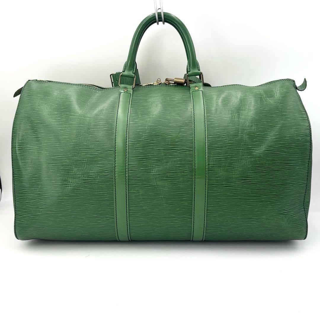 ルイヴィトン M 42964 エピ キーポル50 ボストンバッグ グリーン