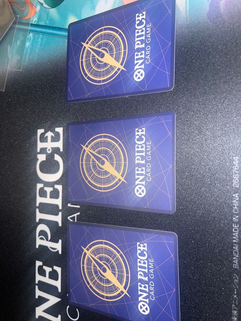 ワンピースカード　ルフィ、ナミ、ビビ　プロモパック　3種