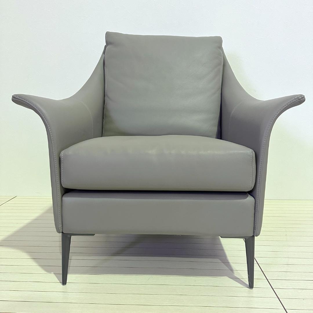 DUVIVIER　デュヴィヴィエ　MERCHIOR　1人掛ソファ　本革　120万