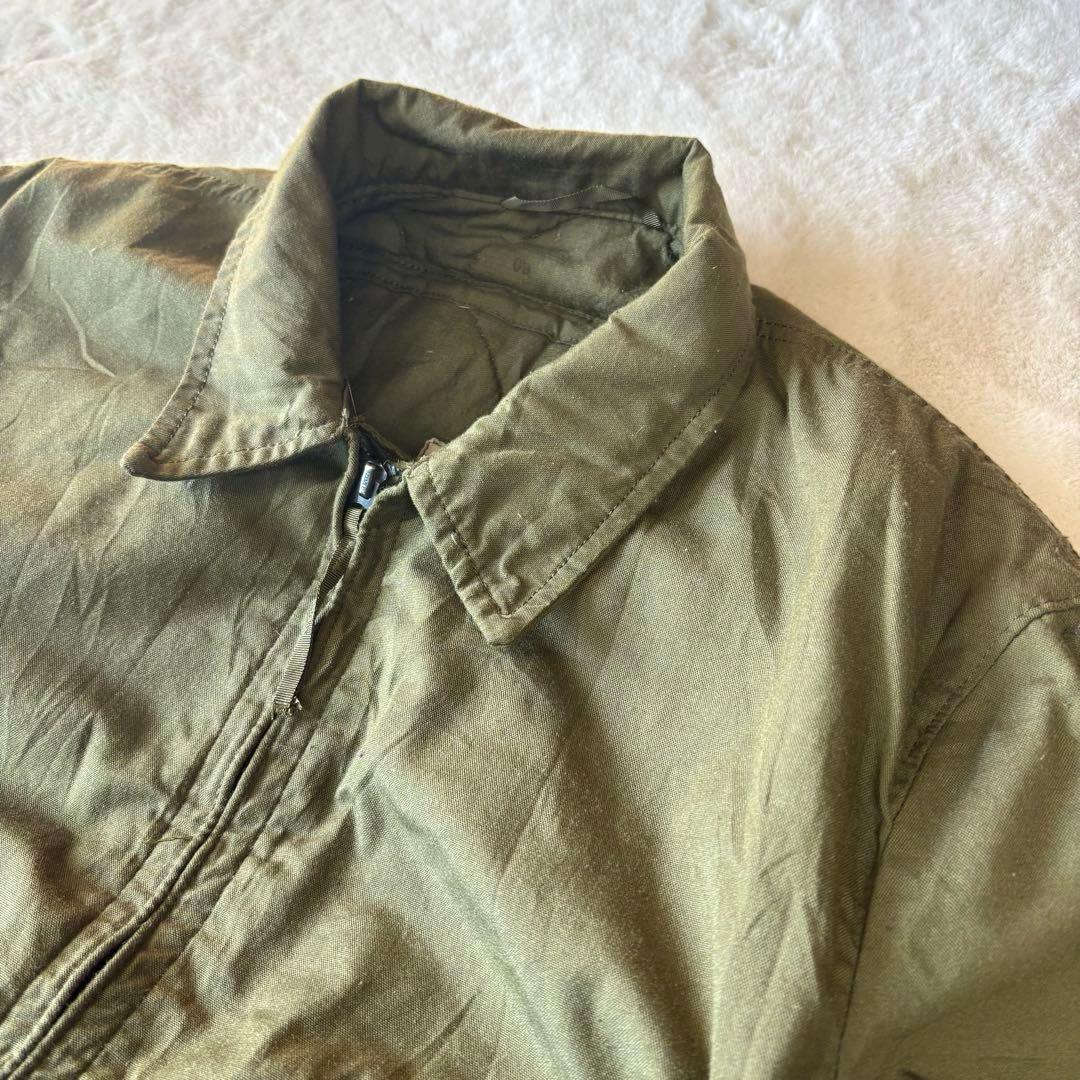 80s 米軍実物　￼タンカース　ミリタリー￼ジャケット￼ L 短丈　USA軍