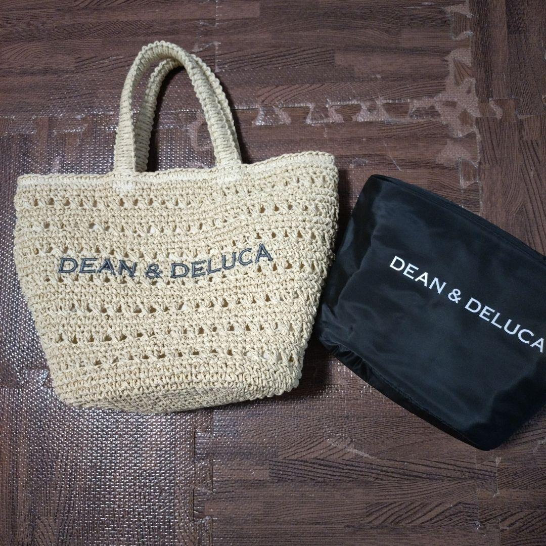 DEAN & DELUCA かごバッグ 収納袋付き