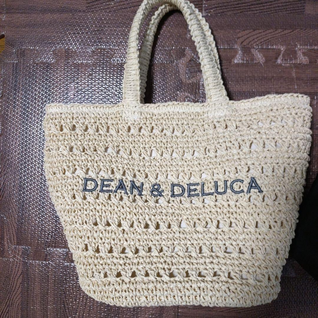 DEAN & DELUCA かごバッグ 収納袋付き