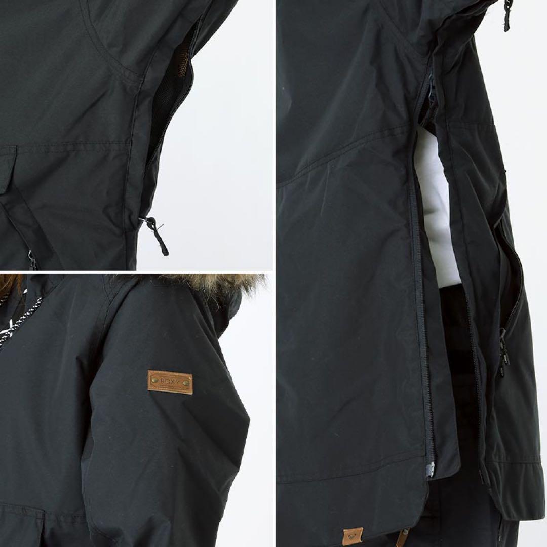 【ROXY】スノーボードウェア 女性用 黒