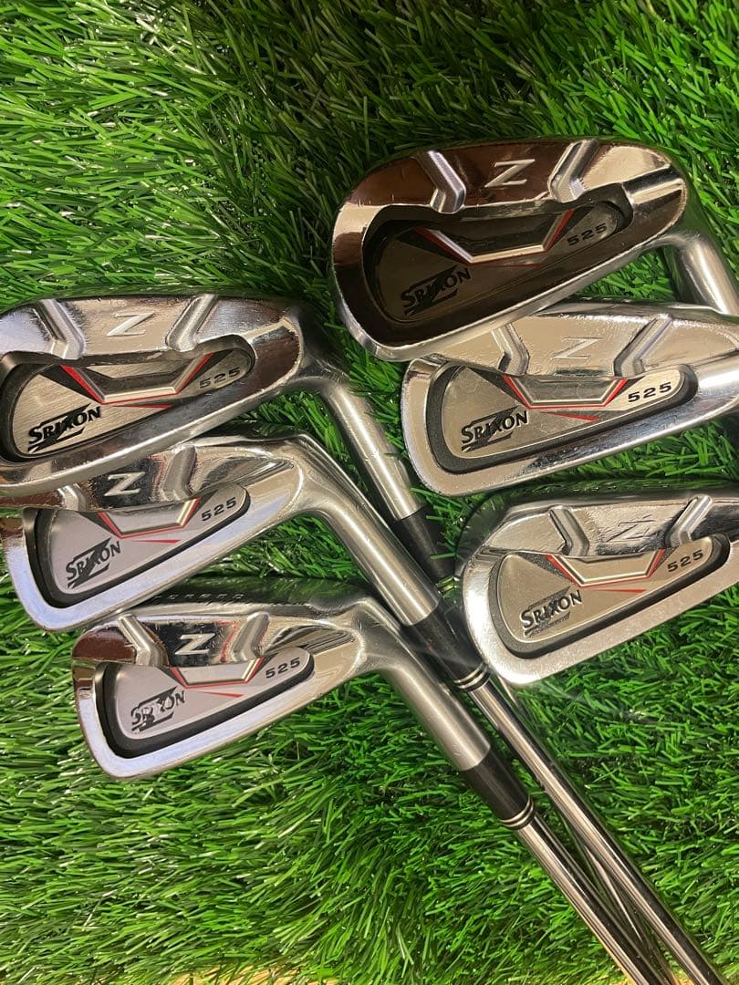 【名器】スリクソン z525 ダイナミックGOLD S200アイアンセット5〜P