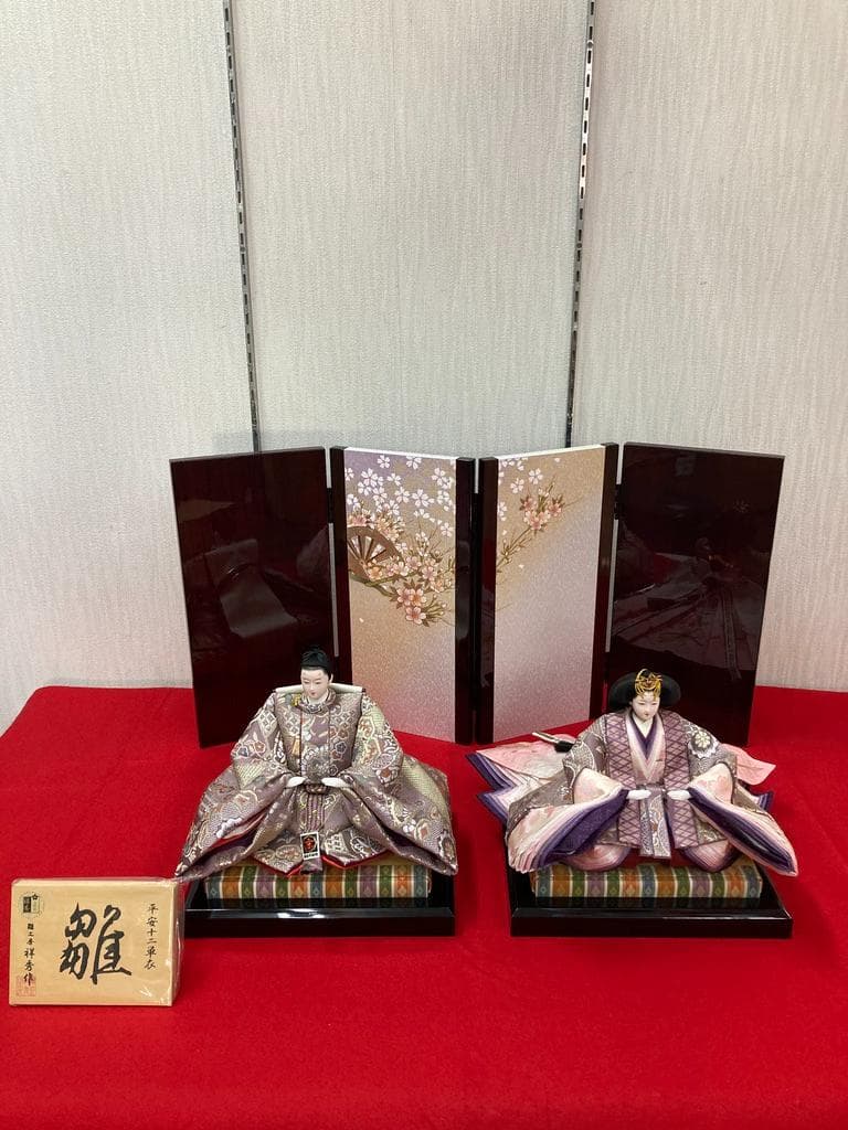 C7−1 雛人形親王のみ　人形のみ　小十番親王サイズ　ひな祭り人形　ひな人形