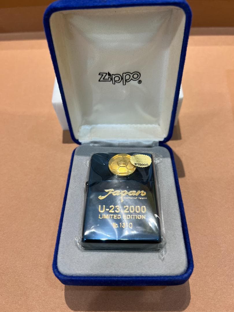 【未使用品】ZIPPO　JFA U-23.2000サッカー日本代表　限定品