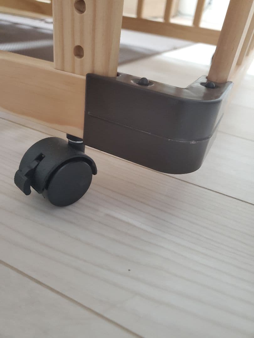 PSC・SG認証 RiZKiZ 木製ベビーベッド 使用5か月☆美品☆