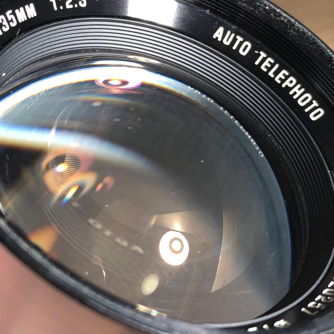 専用キャップ付レア？vivitar series1 135mm f2.3 M42
