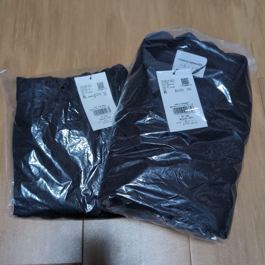 LOWRYSFARMSKIDS メランジツイルセーラージャケットハーフパンツ