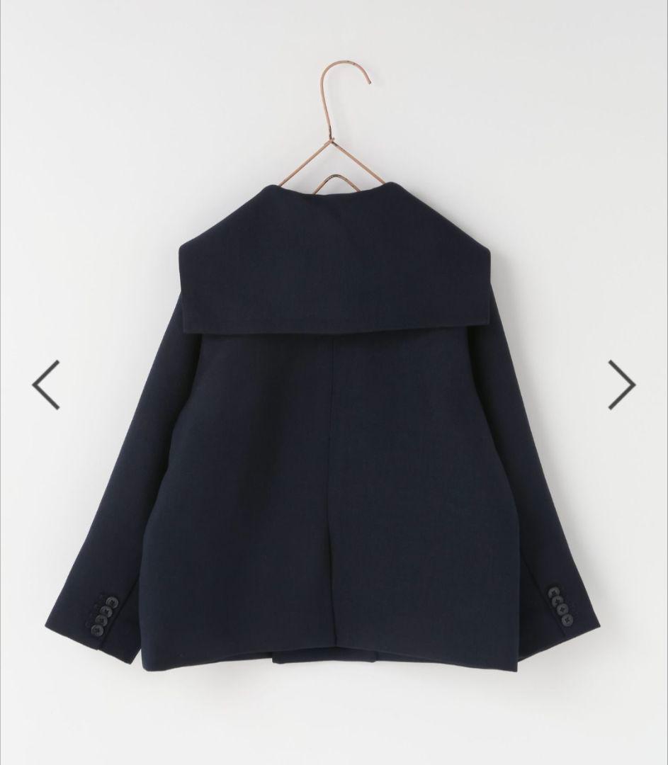 LOWRYSFARMSKIDS メランジツイルセーラージャケットハーフパンツ