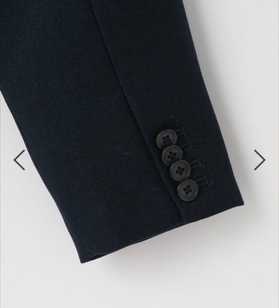 LOWRYSFARMSKIDS メランジツイルセーラージャケットハーフパンツ