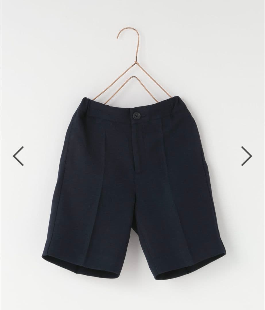 LOWRYSFARMSKIDS メランジツイルセーラージャケットハーフパンツ