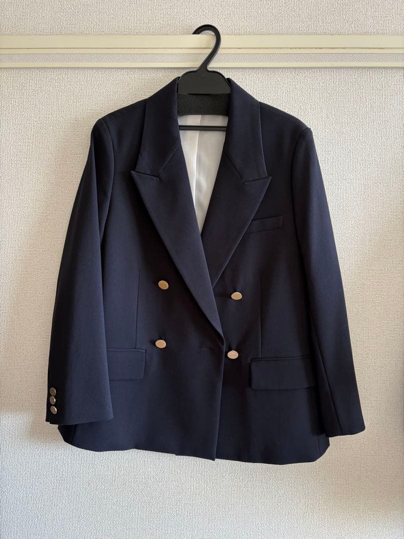 【新品】Mila Owen 金釦ダブルブレストブレザー　DNVY