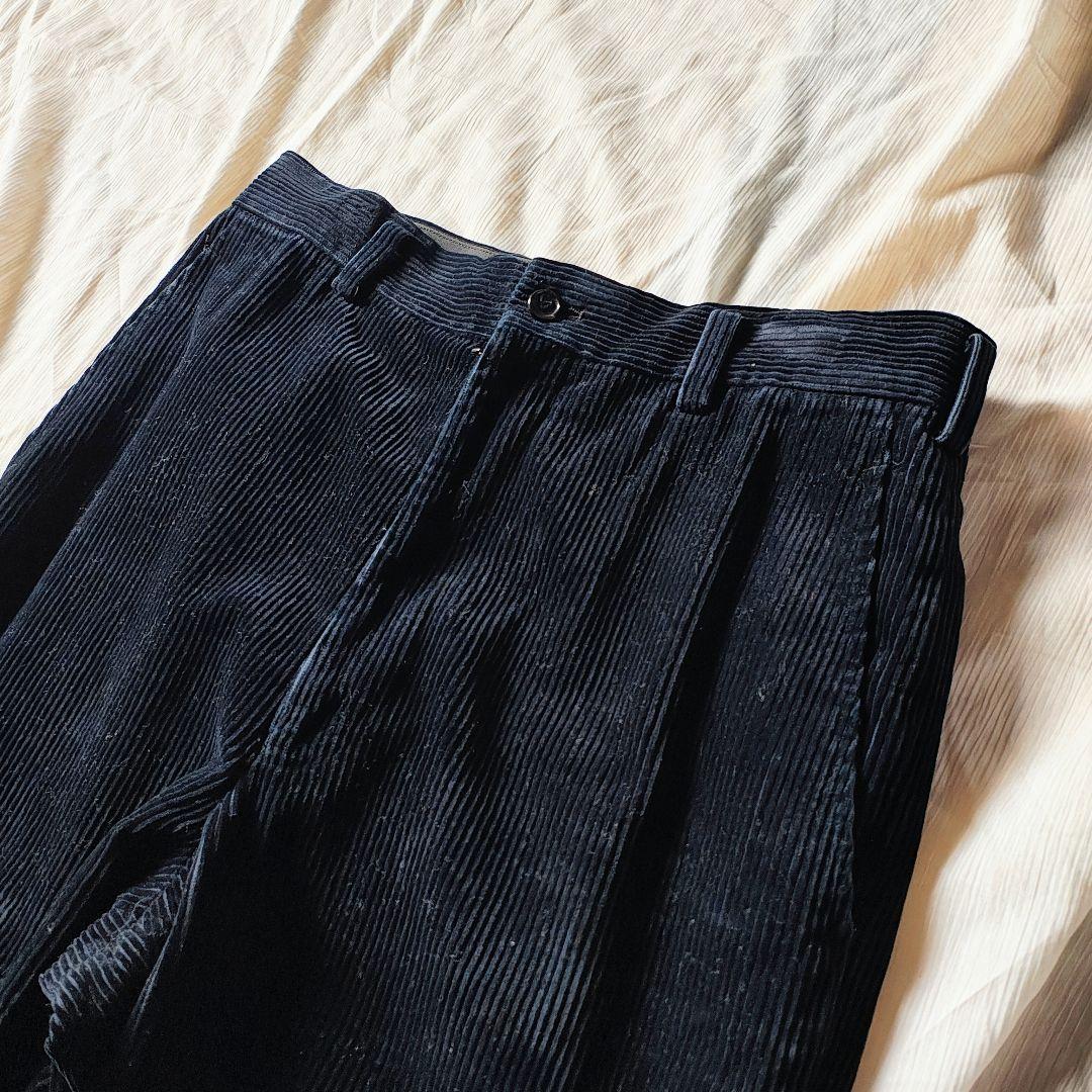 AD1994 コムデギャルソンオム　コーデュロイスラックス　バギーフレア