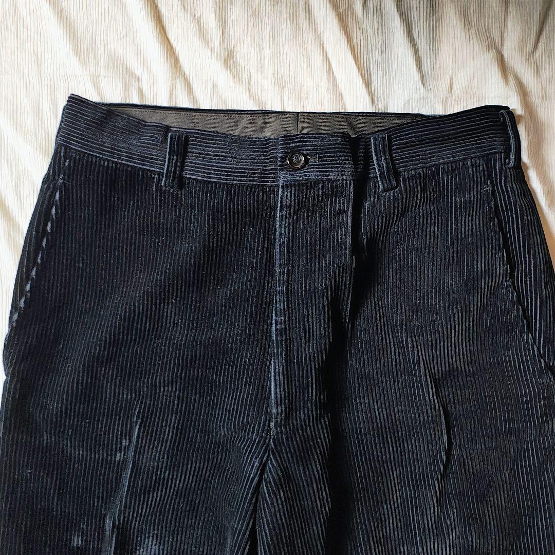 AD1994 コムデギャルソンオム　コーデュロイスラックス　バギーフレア