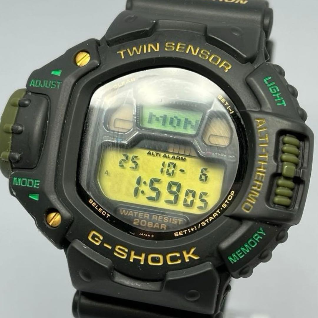 良品 G-SHOCK ツインセンサー スカイフォース 新品電池交換済み
