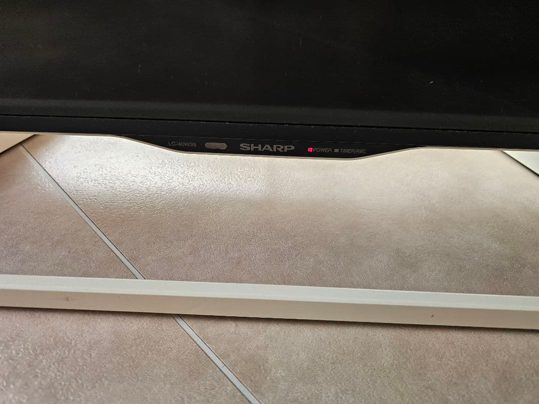 LC-40W35 SHARP 40型　テレビ　リモコン付き　アクオス