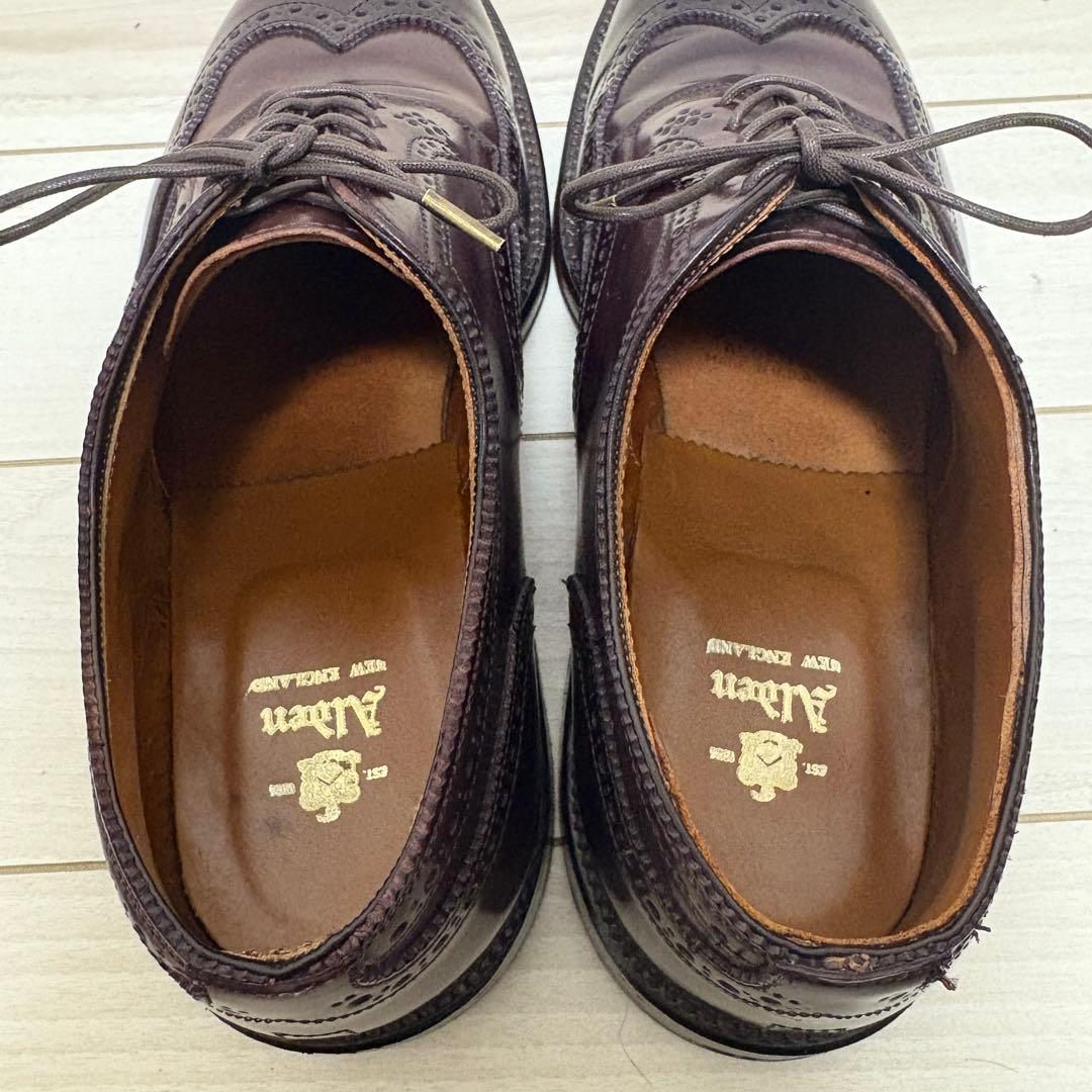 Alden オールデン コードバン ショートウイングチップ US8E 26cm