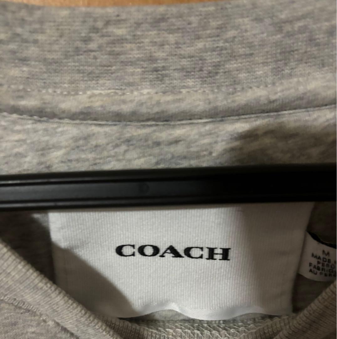 COACH アルペンクラブグラフィック　スウェットシャツ　オーガニックコットン