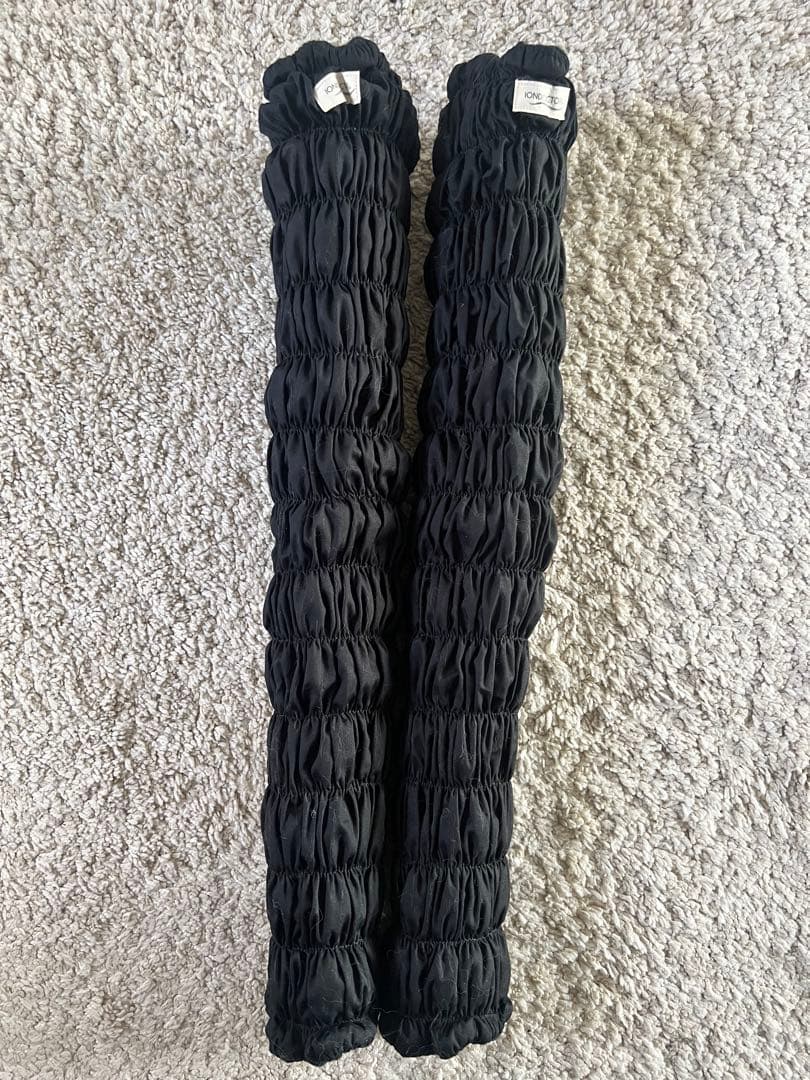 イオンドクター　IONDOCTOR ロングレッグウォーマー58 ブラック