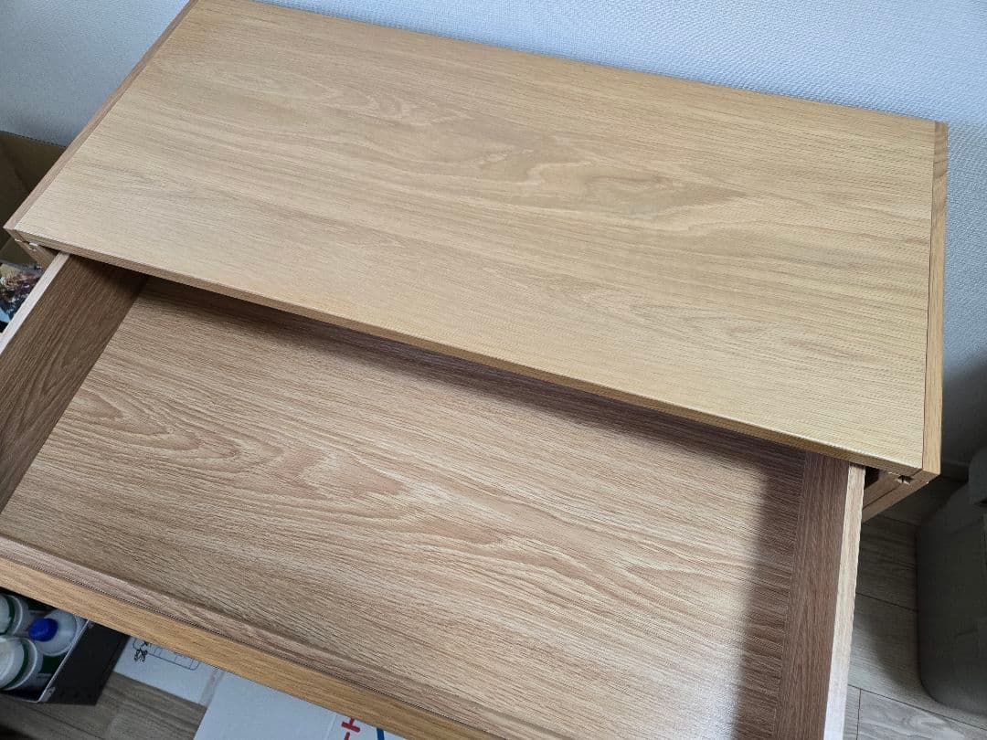 無印良品　ステンレスユニットシェルフ用・引き出しボックス