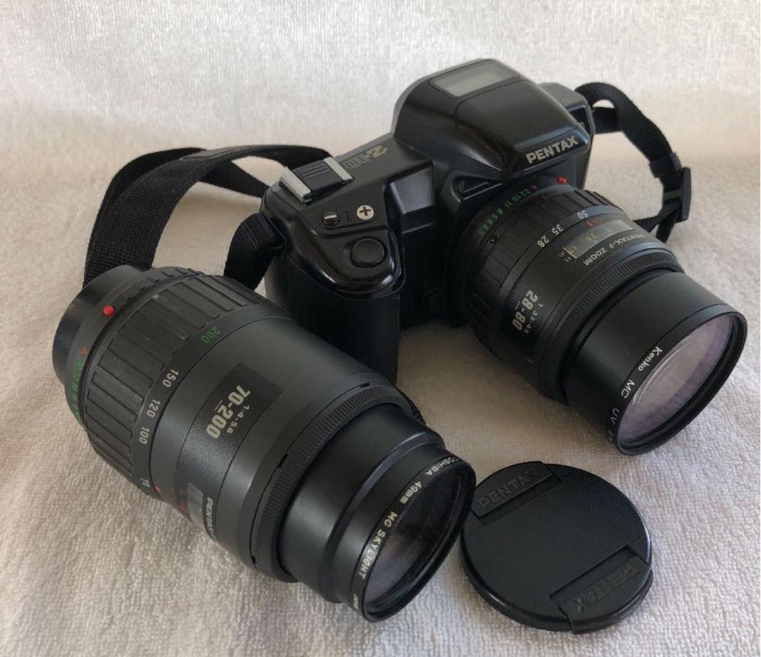 【値引き】PENTAX 　Z-10フィルムカメラ　望遠カメラ付き　《中古品》